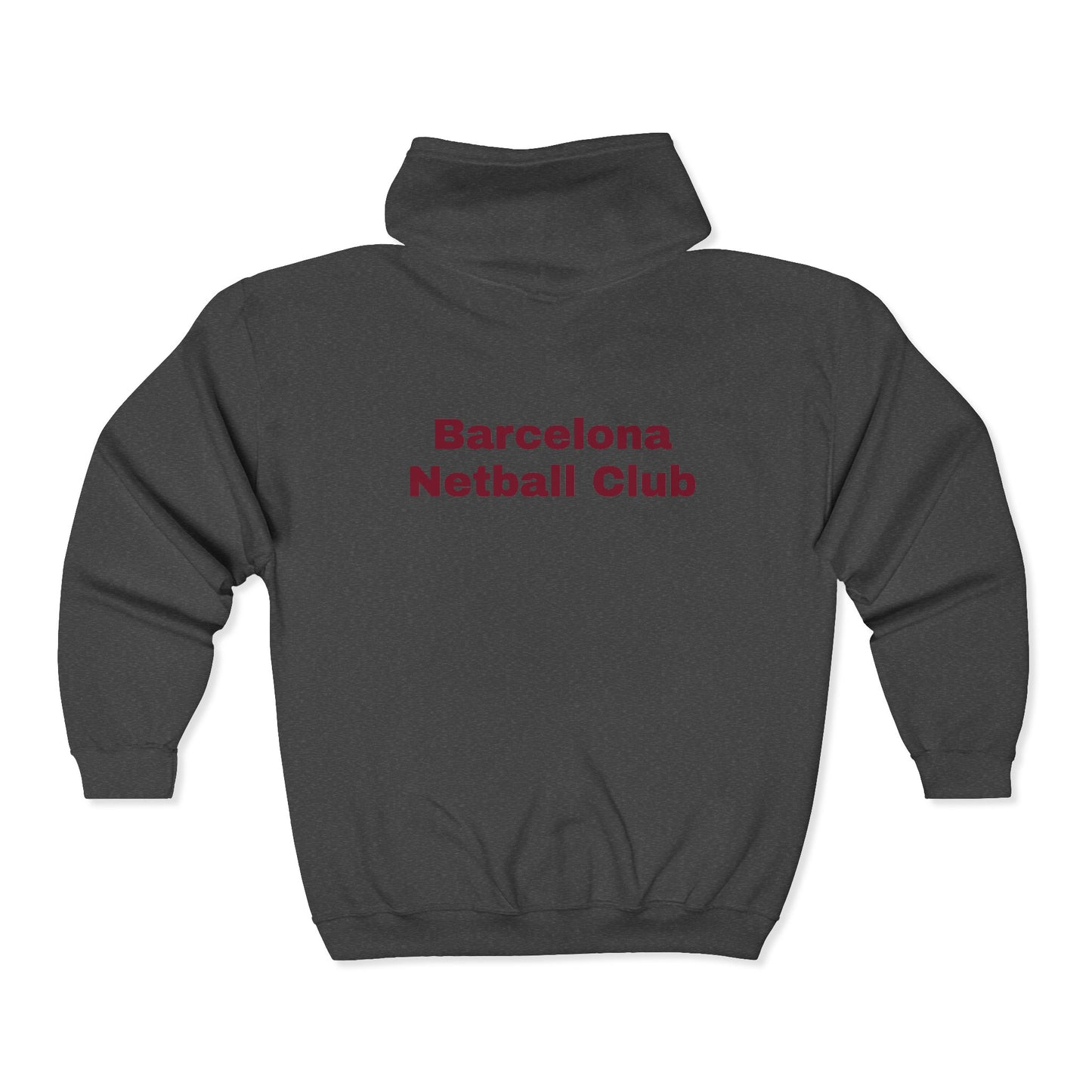Barcelona Full Zip Hooded Sweatshirt