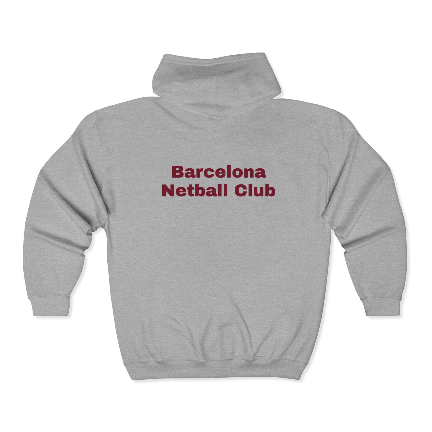 Barcelona Full Zip Hooded Sweatshirt