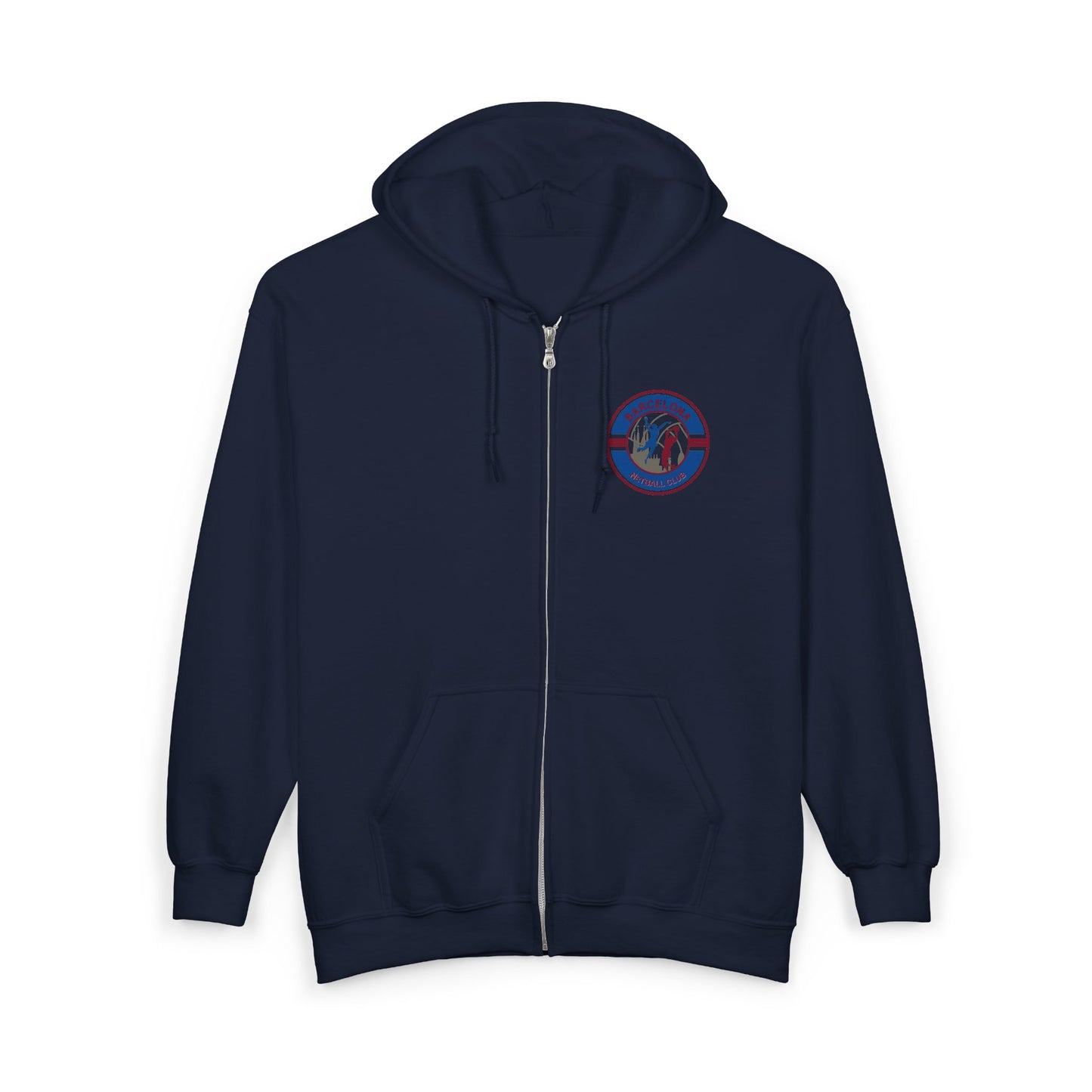 Barcelona Full Zip Hooded Sweatshirt