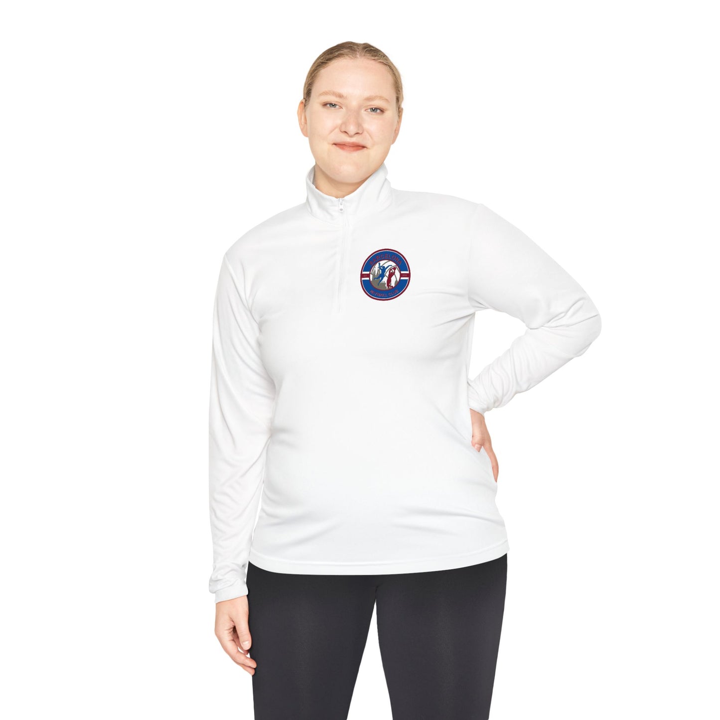 Barcelona Netball Club Unisex Quarter-Zip Pullover