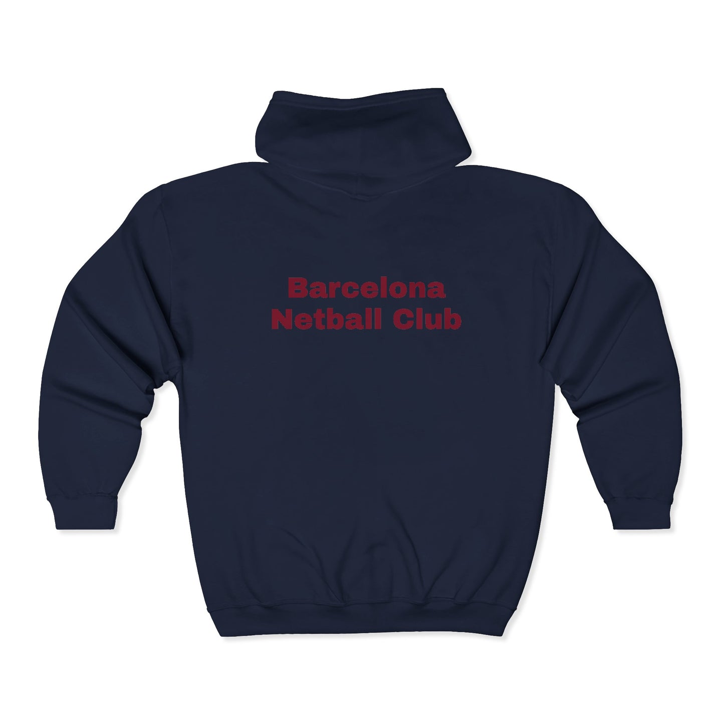 Barcelona Full Zip Hooded Sweatshirt