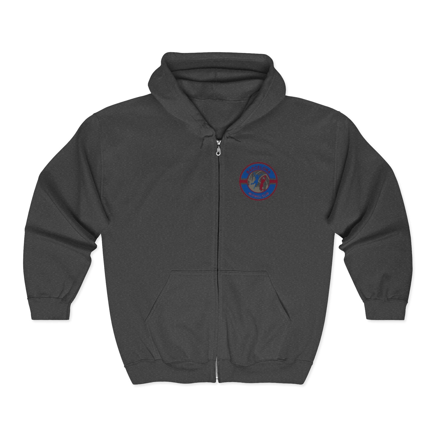 Barcelona Full Zip Hooded Sweatshirt