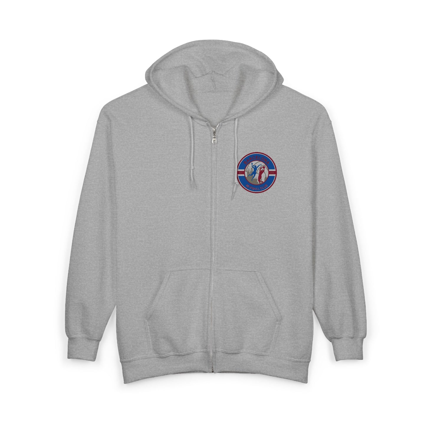 Barcelona Full Zip Hooded Sweatshirt