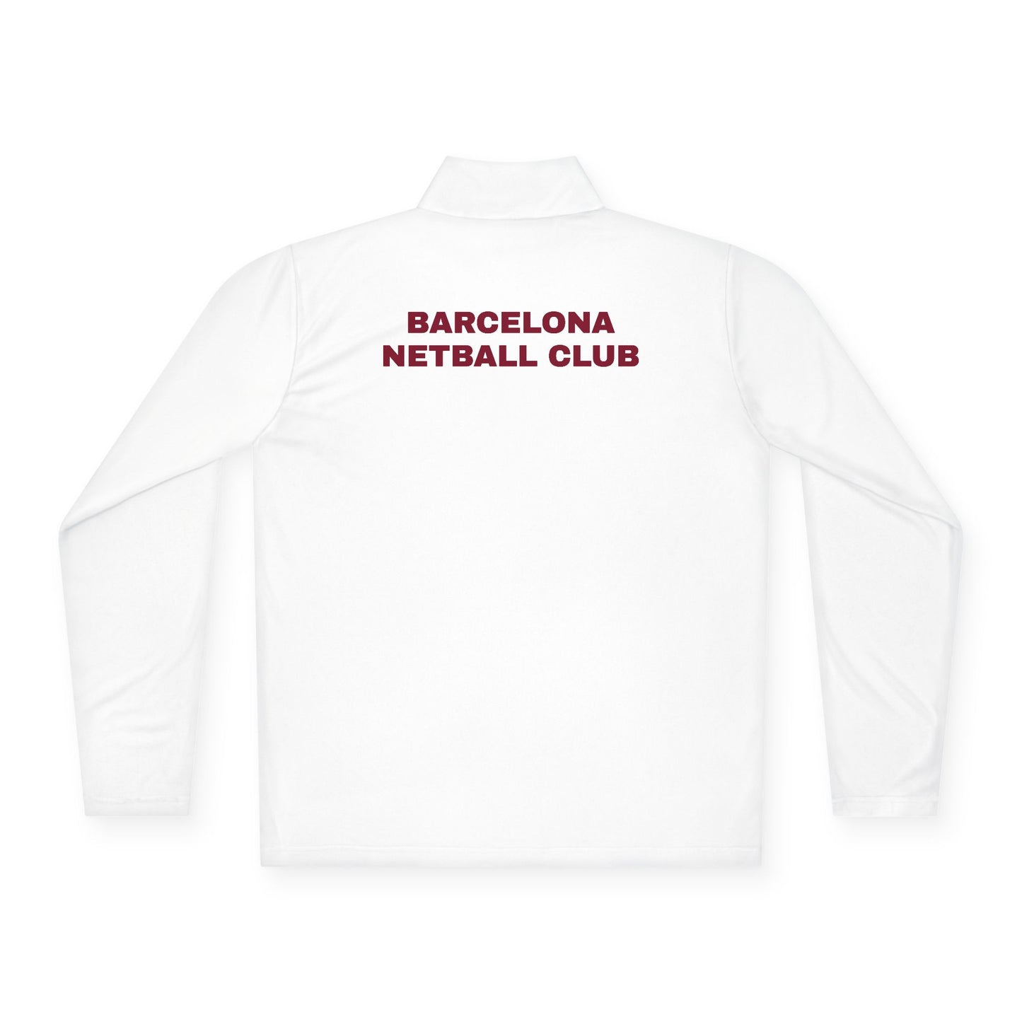 Barcelona Netball Club Unisex Quarter-Zip Pullover